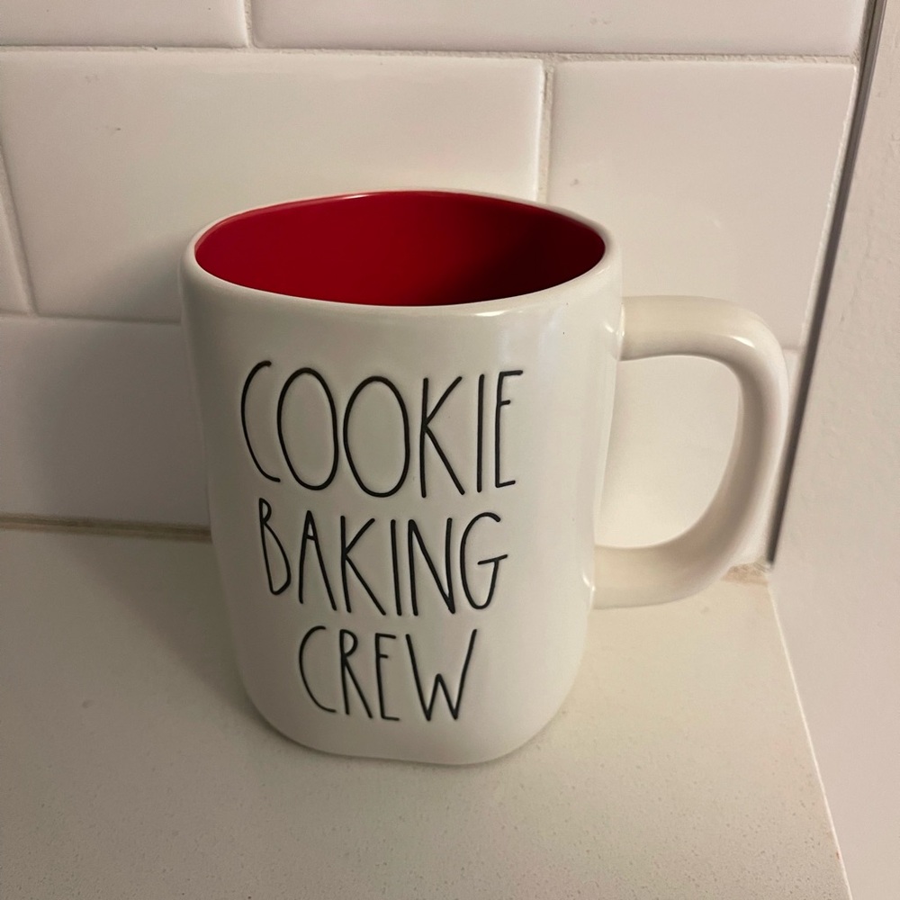 Rae Dunn Cookie Baking Crew Holiday Christmas Seasonal Coffee Mug